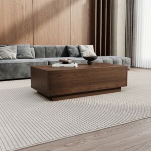 طاولة قهوة بيانكو - بني