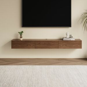 حامل تلفزيون جداري بيران - بني