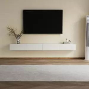 حامل تلفزيون جداري فيرمون - ابيض