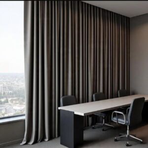 ستائر ويفي خط واحد بلاك اوت - 250x300 سم - رمادي