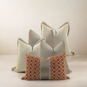 طقم غطاء وسادة ديكور بدون حشوة رالف 5 قطع