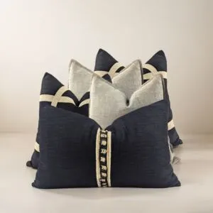 طقم غطاء وسادة ديكور بدون حشوة 5 قطع اراس