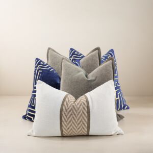 طقم غطاء وسادة ديكور بدون حشوة 5 قطع مارلين