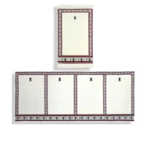 مصلى تراث الشمال 5 أشخاص مقاس 250×110 سم - 8 ملِ