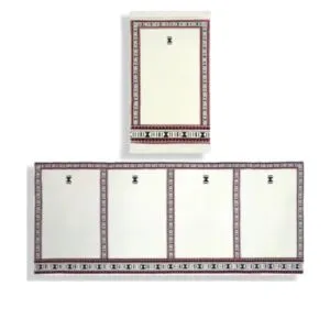 مصلى تراث الشمال 5 أشخاص مقاس 250×110 سم - 8 ملِ