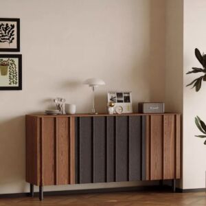 طاولة بوفيه ميجن - بني واسود