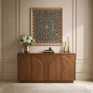 طاولة بوفيه اوليفياس - بني