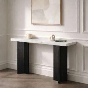 كونسول من مجموعة رافيل - ابيض واسود