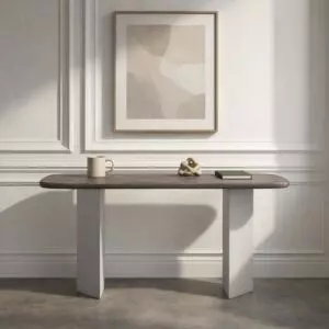 كونسول من مجموعة مارثا - بني ورمادي