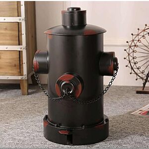 سلة مهملات شكل طرمبة اطفاء حديد رينو