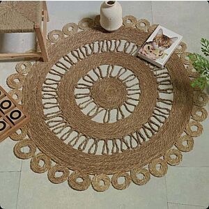 مفرش خوص أرضي بوهيمي - 120 سم