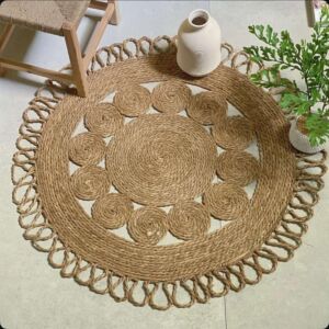 مفرش خوص بوهيمي سيرال - 100 سم