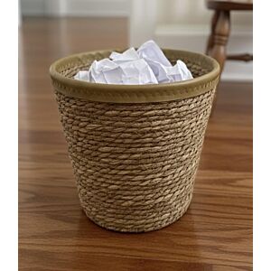 سلة مهملات خوص طبيعي سيركا