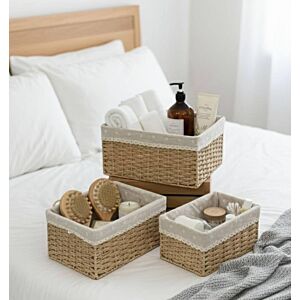 طقم سلال تخزين يدوي بيانير - 3 قطع