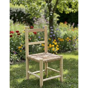 ‏‎كرسي خشب حبال صغير