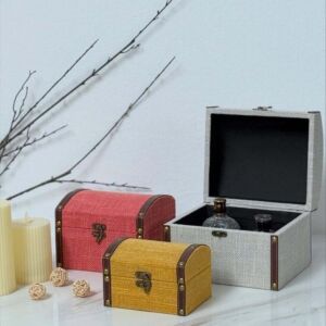 طقم صناديق جلد 3 قطع لوراي