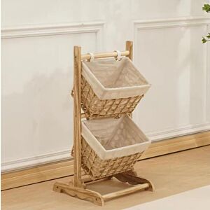 ستاند خشب سلال خوص 70 سم جاردو