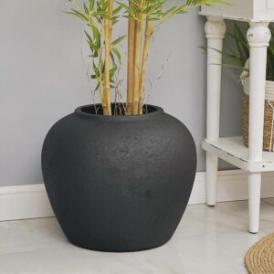 مركن زرع فخار صغير ستورا - اسود