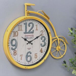 ساعة جدارية فينتا شكل دراجة