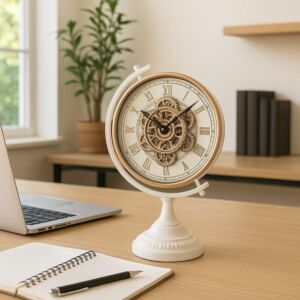 ساعة حديد كاروكا - ابيض