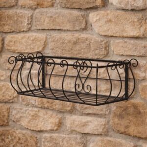 رف حامل زرع كينو 63 سم - اسود