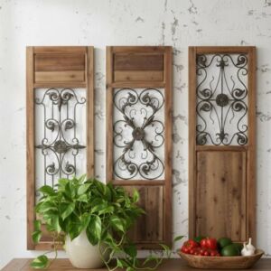 ديكور جداري هالين - 3 قطع