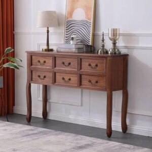 كونسول خشب طبيعي لارو