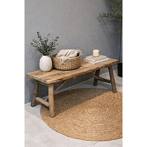 بنش خشب طبيعي ساش