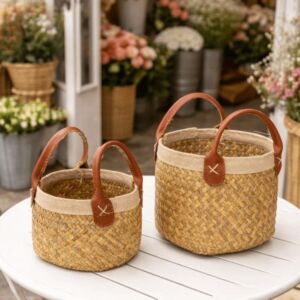 سلال خوص ليو - قطعتين