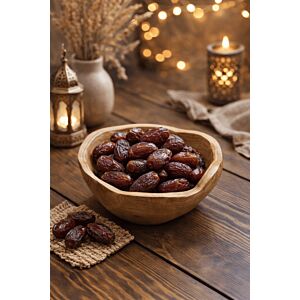 صحن تقديم خشب طبيعي ريباي