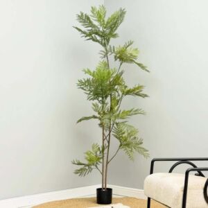 شجر صناعي ميموسا - 210 سم - اخضر