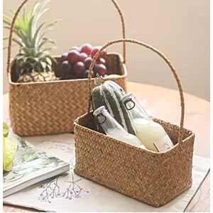 طقم سلال راتان جيري - قطعتين