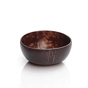 وعاء تقديم من جوز الهند الطبيعي