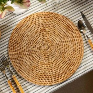 مفرش راتان طبيعي ساري - 30 سم