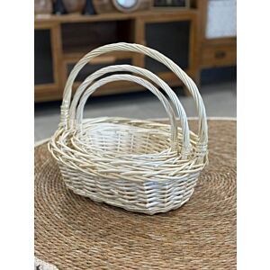 طقم سلة خوص فيرونا - 3 قطع - سكري