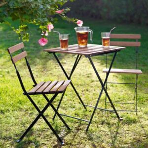 طقم جلسة خارجية قابل للطي مقعدين من سارنو