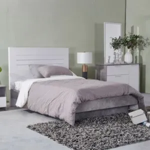 سرير توين بمسند قدم من باتارا - 120x200 سم