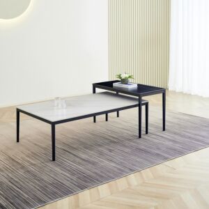 طقم طاولة قهوة مستطيلة داملا من بارون