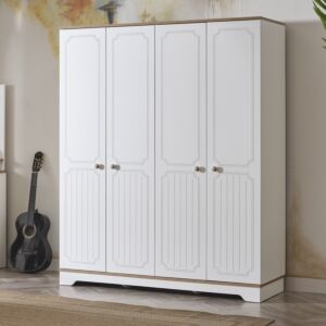 دولاب ملابس 4 أبواب من ليسترو