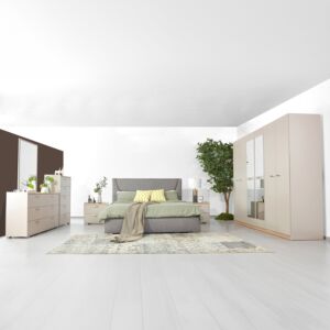 Hayes Smart 5-Piece King Size Bedroom Set - 180X200 cm