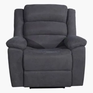 كرسي استرخاء بمساند ذراعين قماش من زنوبيا