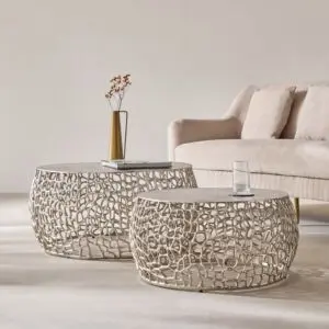 طقم طاولات قهوة قطعتين من دولتشي