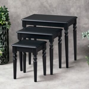 طقم طاولات جانبية متداخلة 3 قطع - كنساس