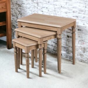 طقم طاولات جانبية متداخلة 3 قطع - كانساس