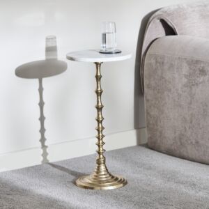 طاولة زينة بسطح رخام من روما