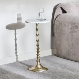 طاولة زينة بسطح رخام من روما