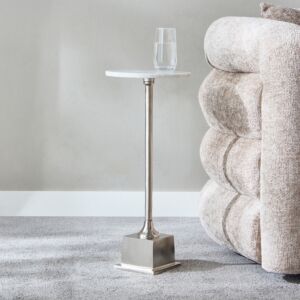 طاولة جانبية بسطح رخامي - سيرفو