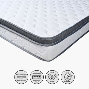 مرتبة توين بإسفنج مرتد من آي ميديكو يوروتوب - 120x200x23 سم