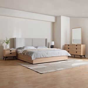 طقم غرفة نوم سوبر كينج 5 قطع - لوكا