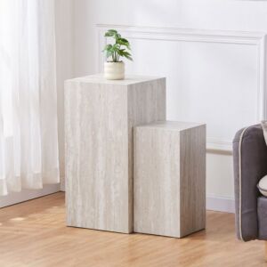 طقم طاولة جانبية قطعتين كوبا